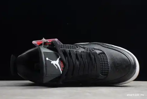 JORDAN AIR CI1184-001 RETRO BLACK CI1184-001 4 LASER 0606